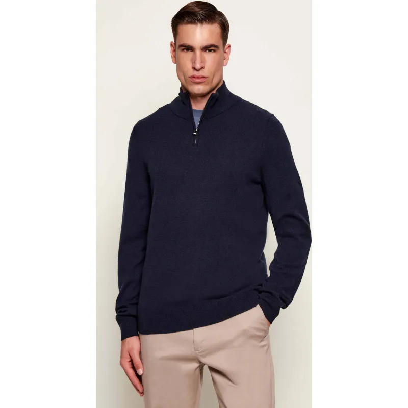 BOSS BLACK Wełniany sweter H-Hemarlo | Regular Fit | z dodatkiem kaszmiru