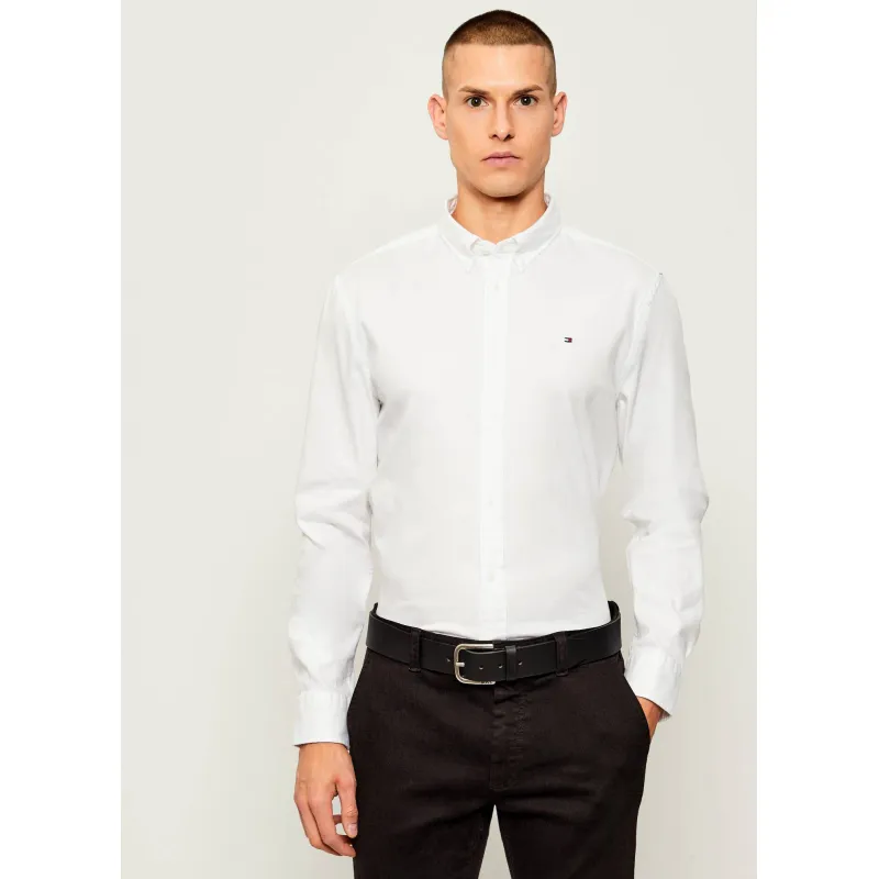Tommy Hilfiger Koszula DOBBY | Slim Fit