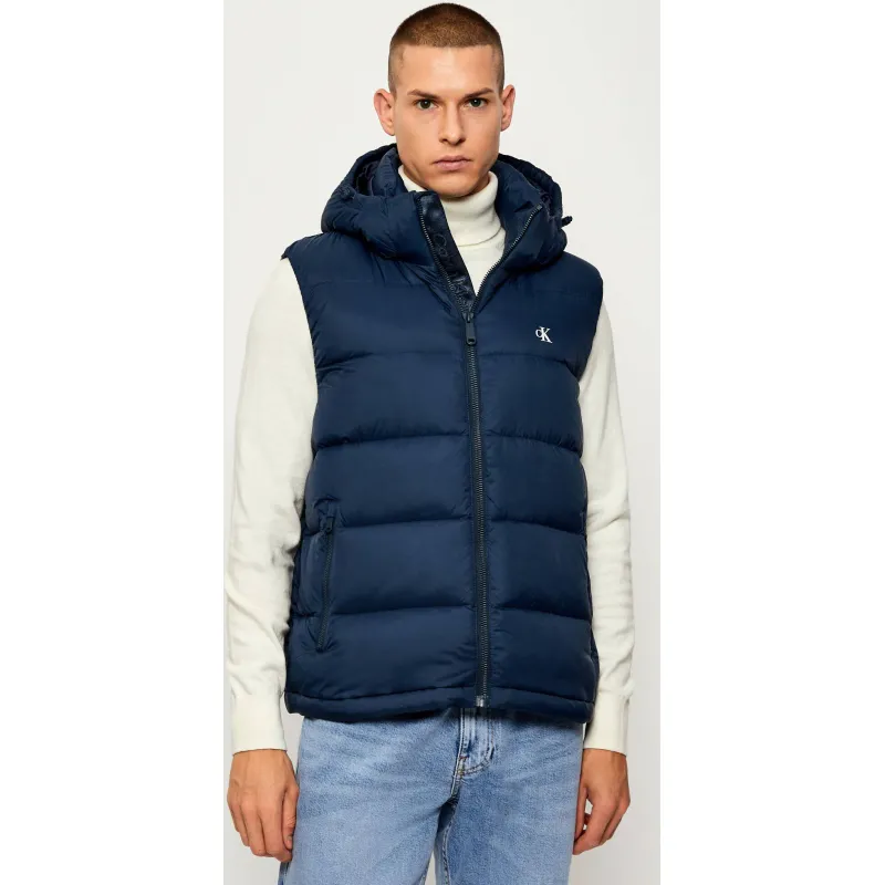 Calvin Klein Jeans Puchowy bezrękawnik Regular Fit