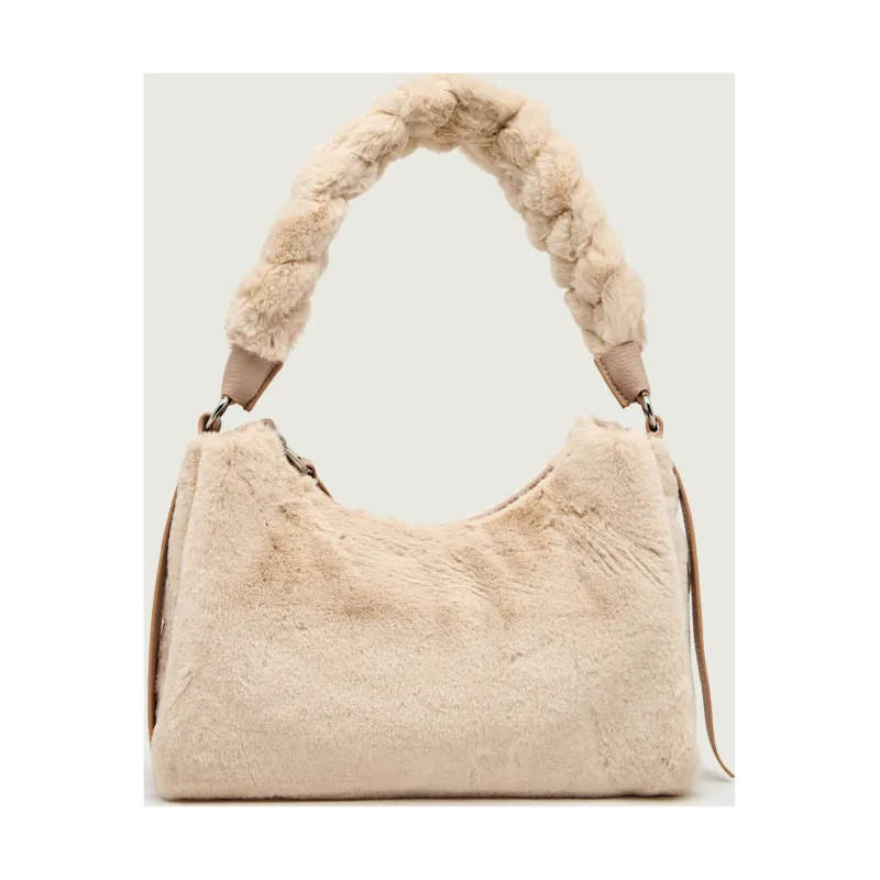 Coccinelle Torebka na ramię Boheme | z dodatkiem skóry