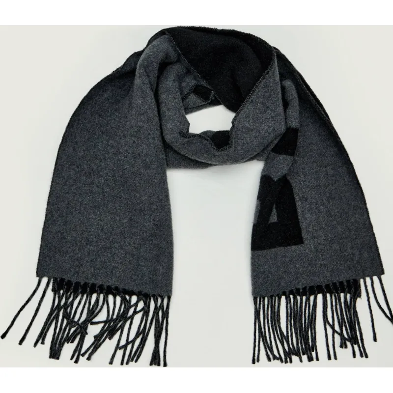 BOSS BLACK Wełniany szal Rikard