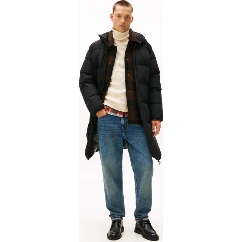 Tommy Hilfiger Puchowy płaszcz