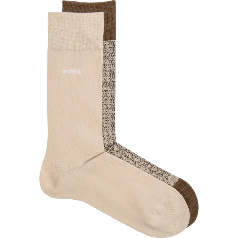 BOSS BLACK Skarpety 2-pack Minipattern CC