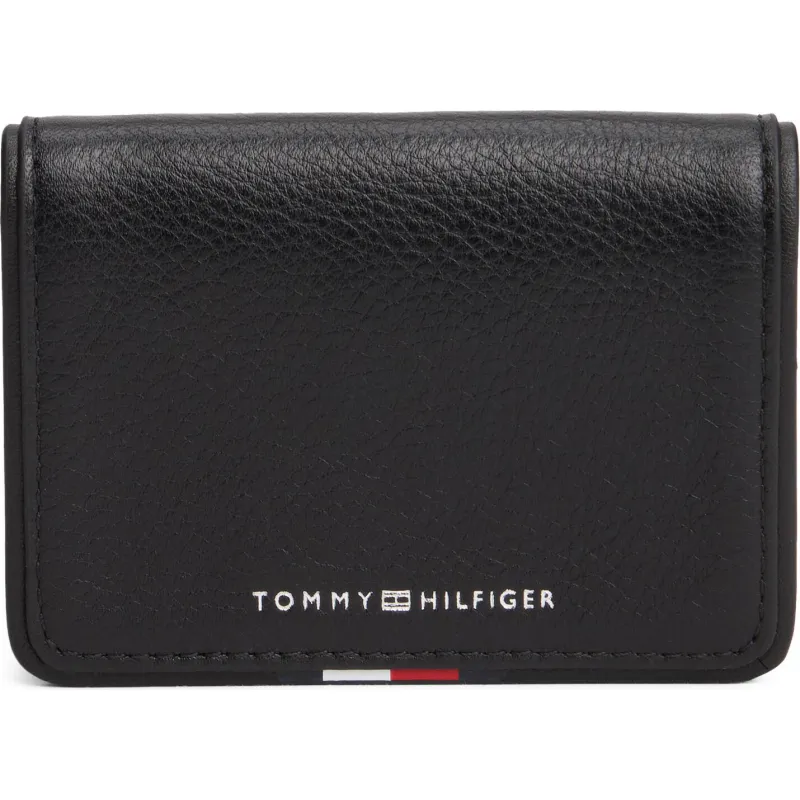 Tommy Hilfiger Skórzane etui na karty CORP