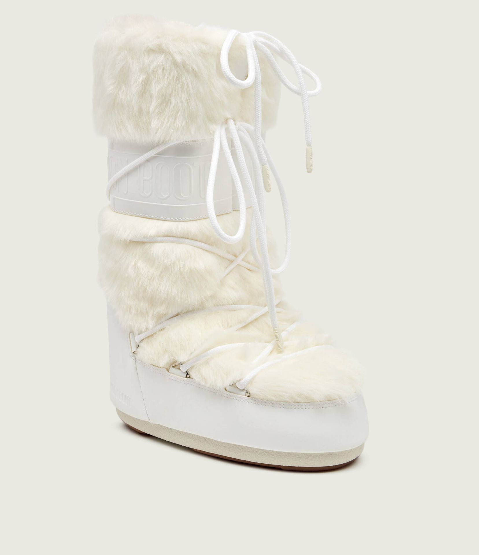 Moon Boot Śniegowce ICON FAUX FUR shearling