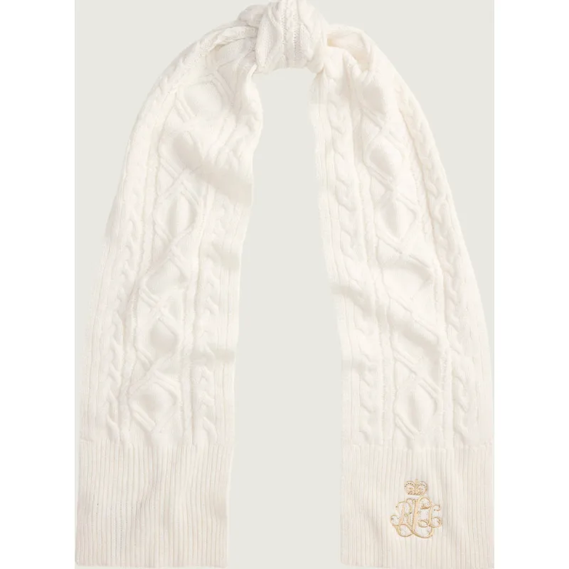 LAUREN RALPH LAUREN Szal z dodatkiem wełny