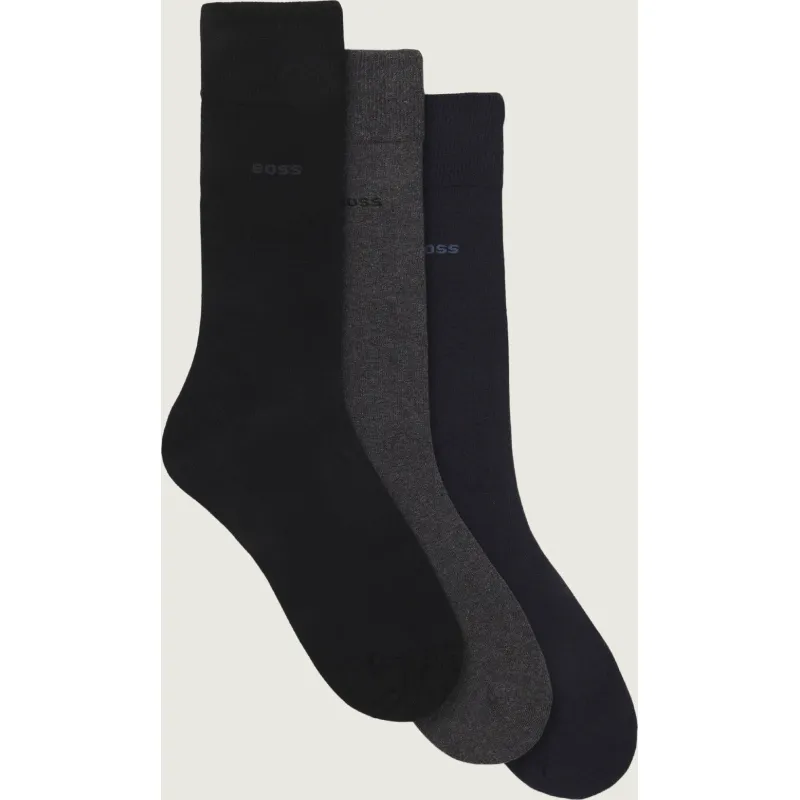 BOSS BLACK Skarpety 3-pack 3P RS GiftSet Uni CC