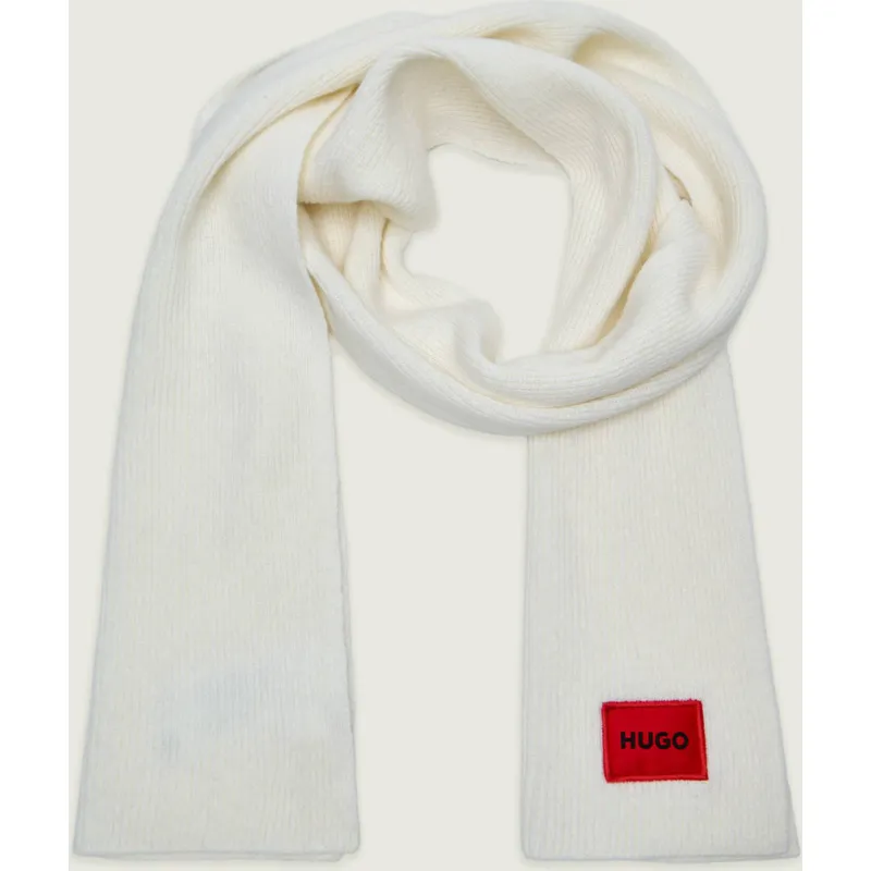 HUGO Wełniany szal Zaff 6