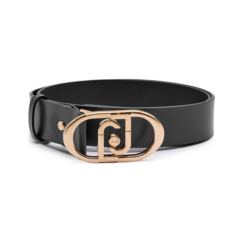 Liu Jo Skórzany pasek LaPuffy