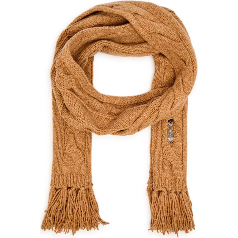 POLO RALPH LAUREN Wełniany szal