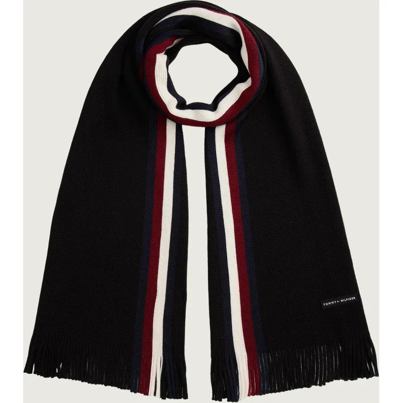 Tommy Hilfiger Szal Modern Heritage z dodatkiem wełny