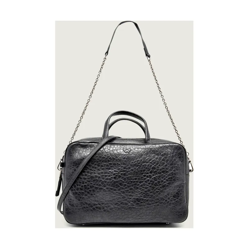 Weekend MaxMara Skórzana torba na laptopa 10