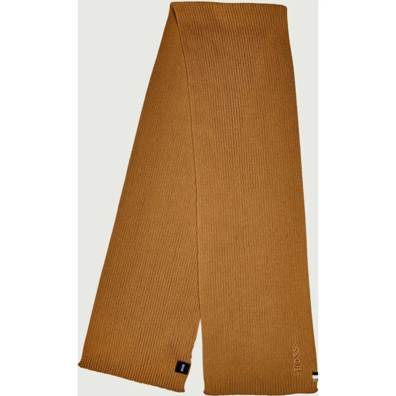 BOSS BLACK Szal Magico_R | z dodatkiem wełny