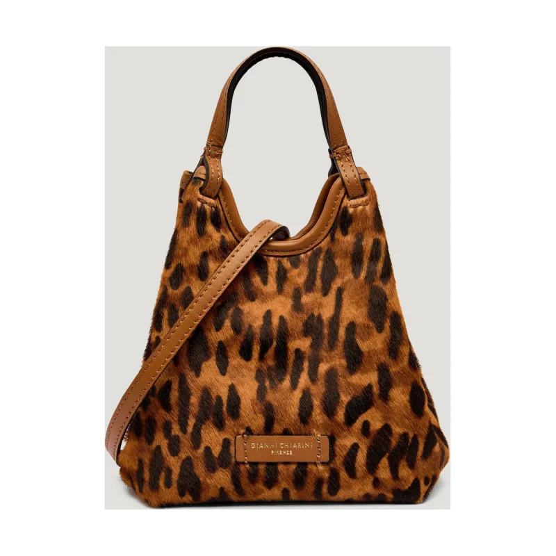 GIANNI CHIARINI Skórzana torebka na ramię DUA