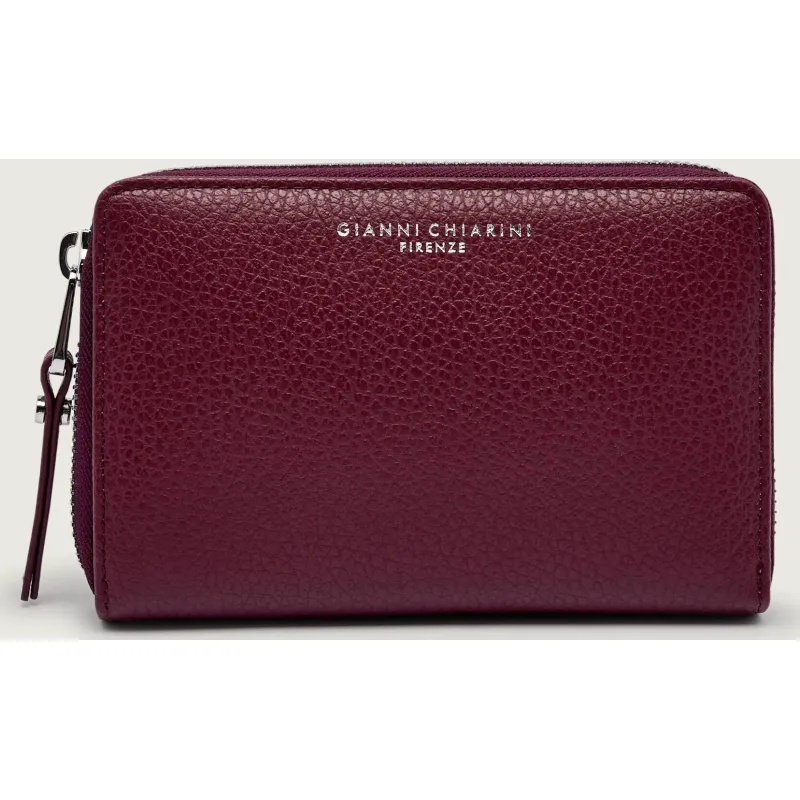 GIANNI CHIARINI Skórzany portfel GRAIN