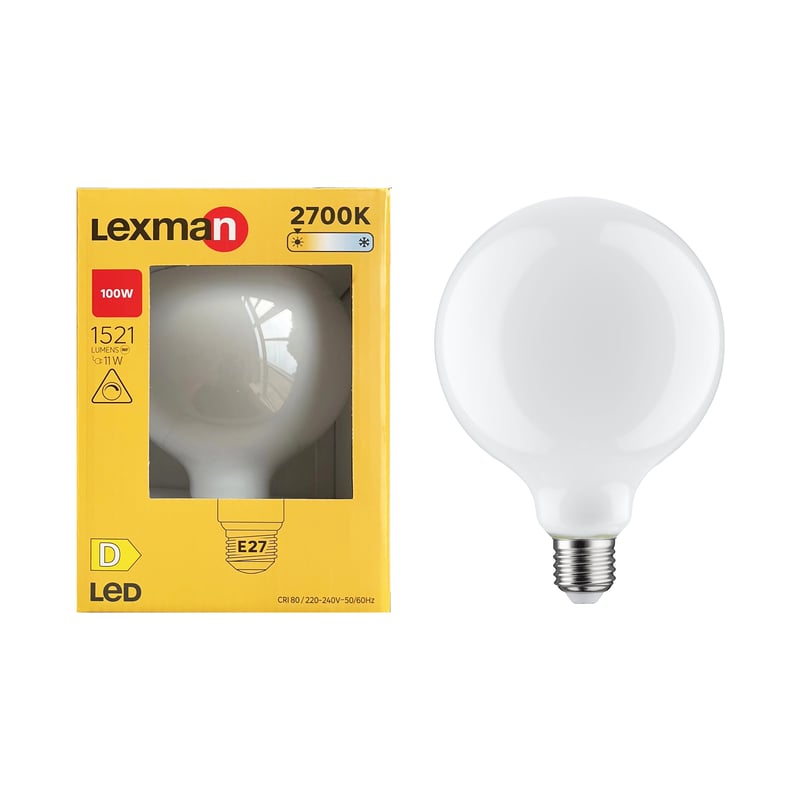 Żarówka E27 biała barwa 2700 K 1521 lumenów 11W LED LEXMAN