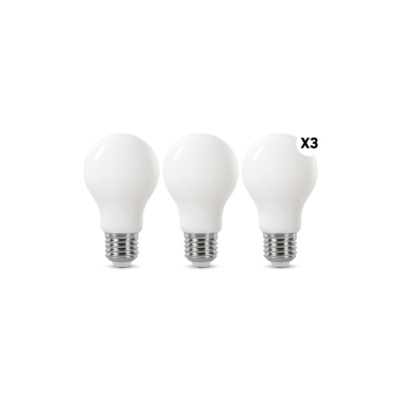 Zestaw 3 żarówek E27 4000K 1521 lumenów 7.2W LEXMAN