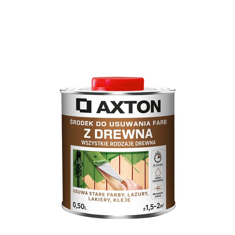 Środek do usuwania farb z drewna 0,5 l Axton