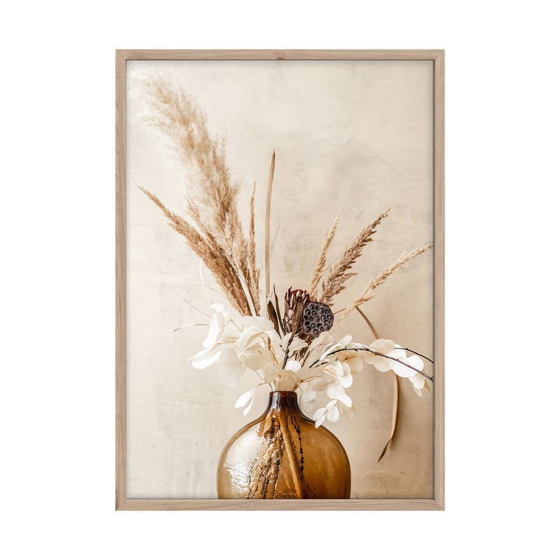 Plakat w ramie Boho Vase 50 x 70 cm
