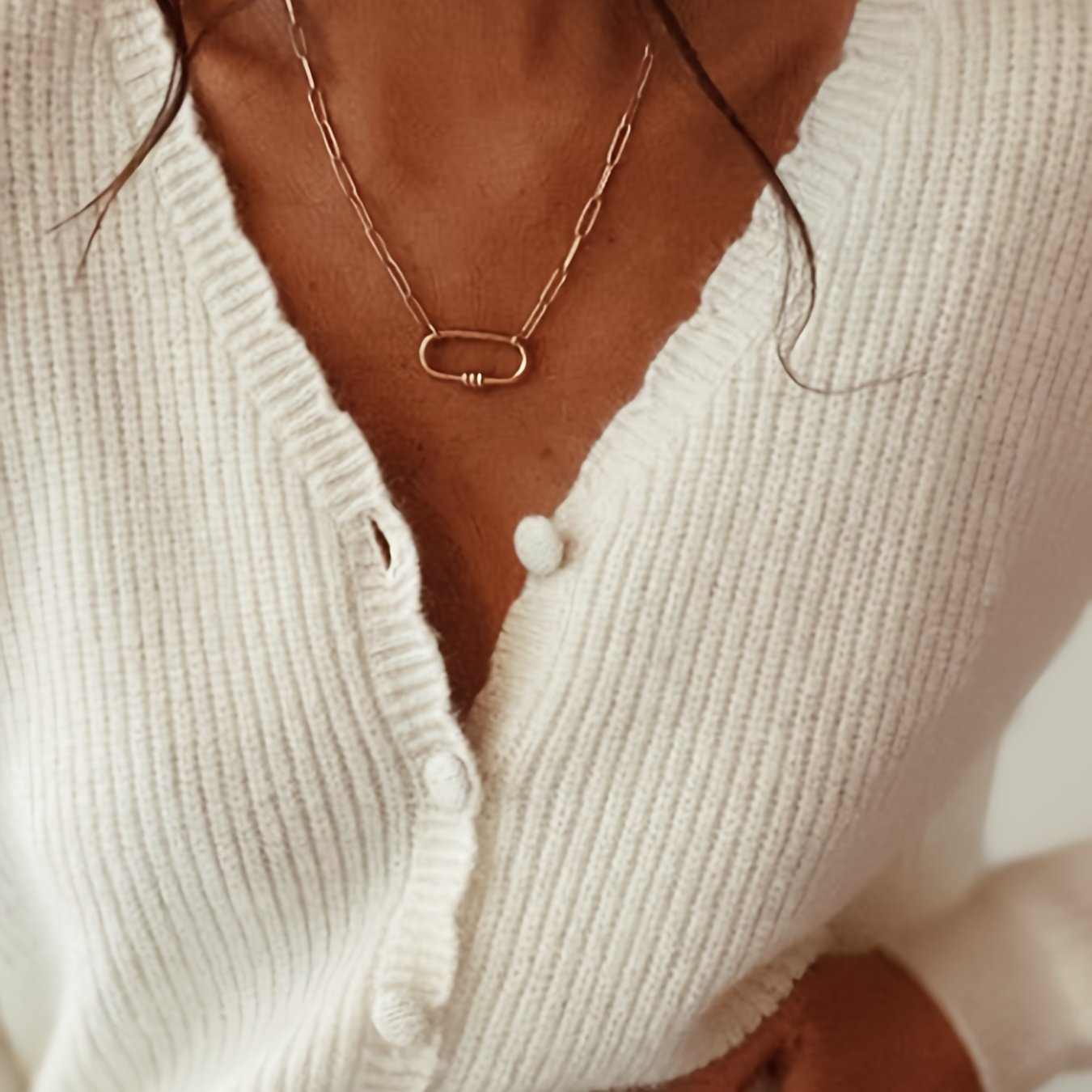 TEMU Damski Jasnozielony Kardigan - Sweter z Długim Rękawem i Dekoltem w Serek, Zapinany na Guziki, Miękka Prążkowana Tekstura, Warstwowy Element na