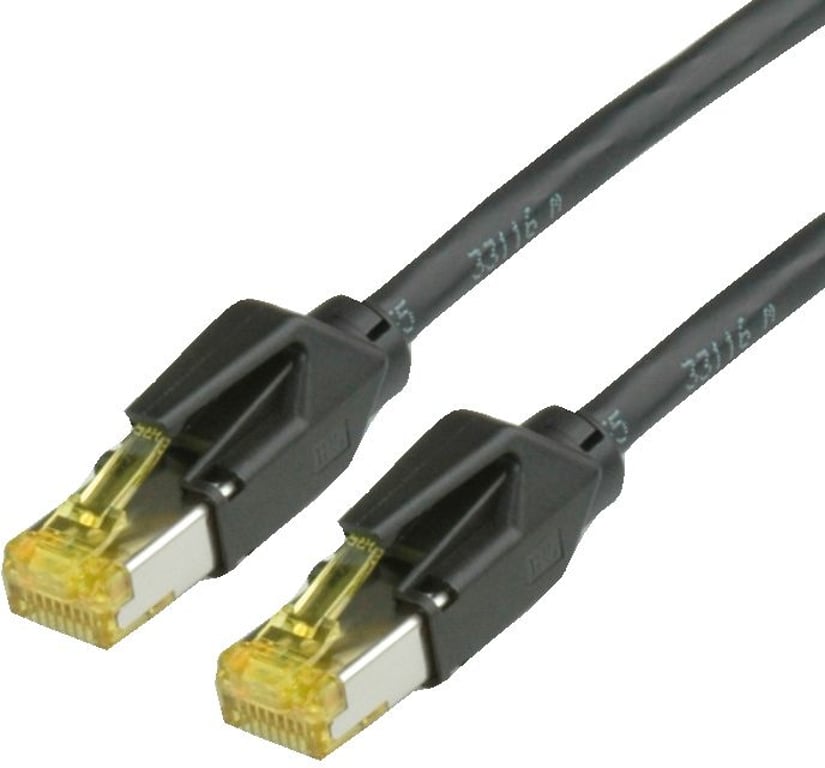 Draka Comteq Cat.6a 2m kabel sieciowy Czarny Cat6a S/FTP (S-STP) 21.05.9526