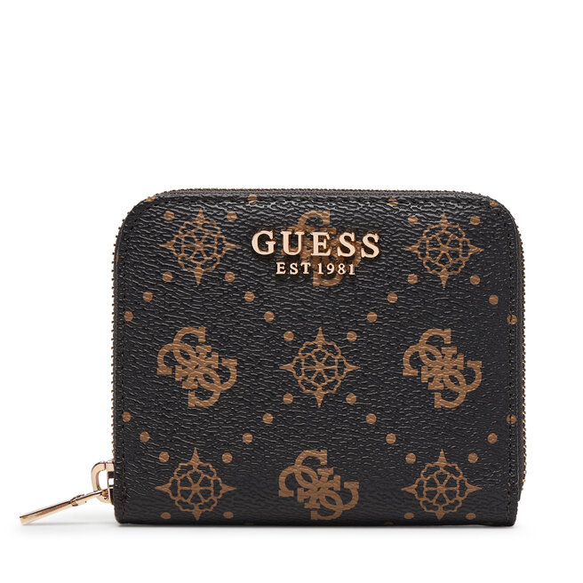 Portfel Guess Carrie Logo Slg SWGP98 98137 Brązowy