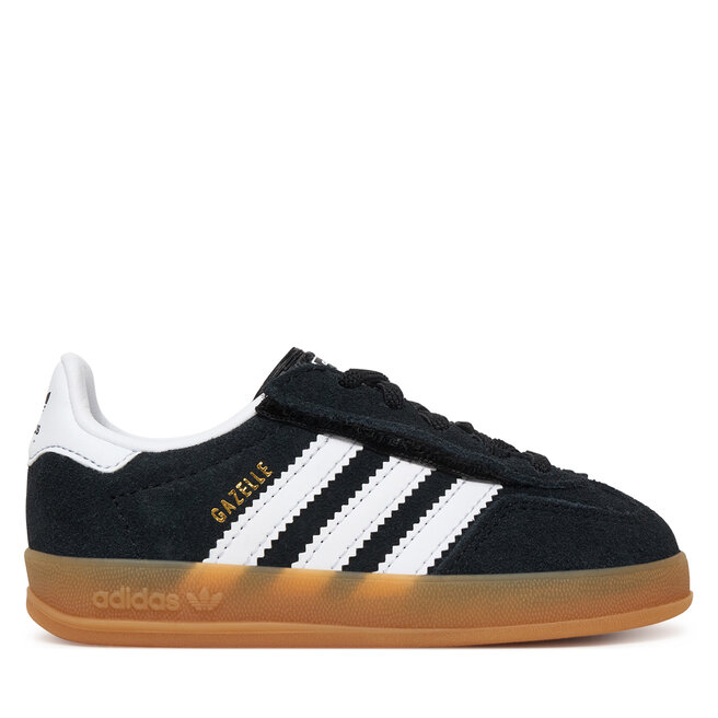 Sneakersy adidas Gazelle Indoor Comfort Closure Elastic Lace IH9131 Czarny