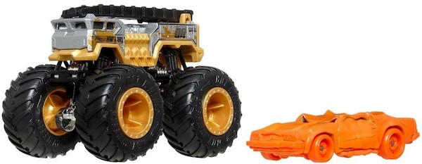 Hot Wheels Monster Trucks Pojazd 1:64 + Autko