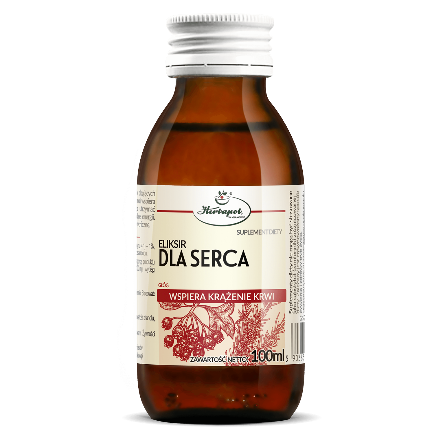 Herbapol Eliksir dla serca, 100 ml