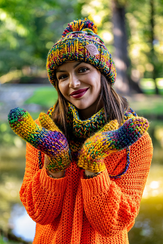 Rękawiczki MERINO 100% Kolory