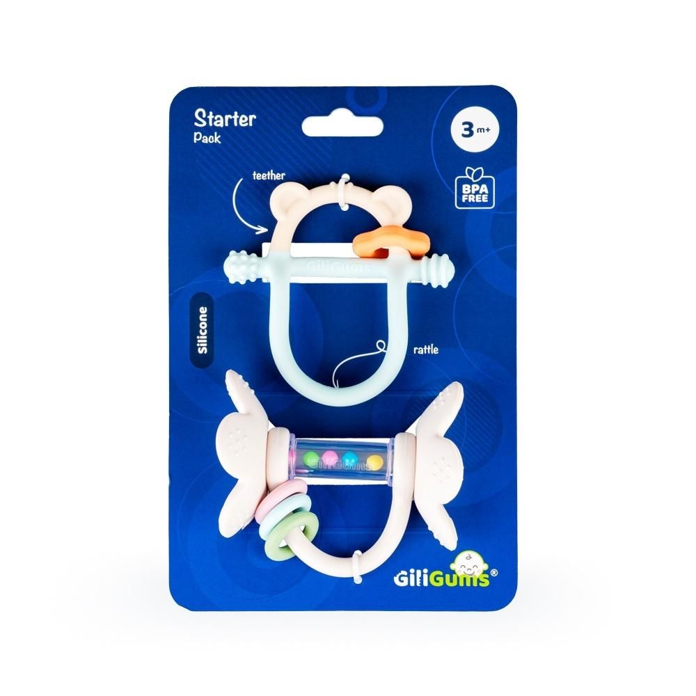 Zestaw startowy kremowy GiliGums