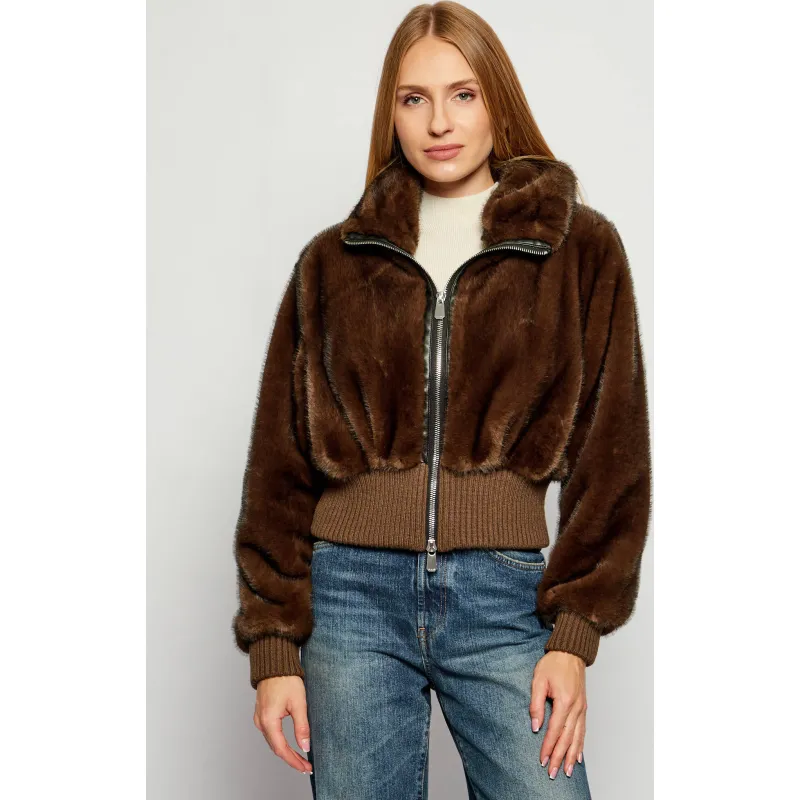 Pinko Futerko BAGELS | Regular Fit | z dodatkiem wełny