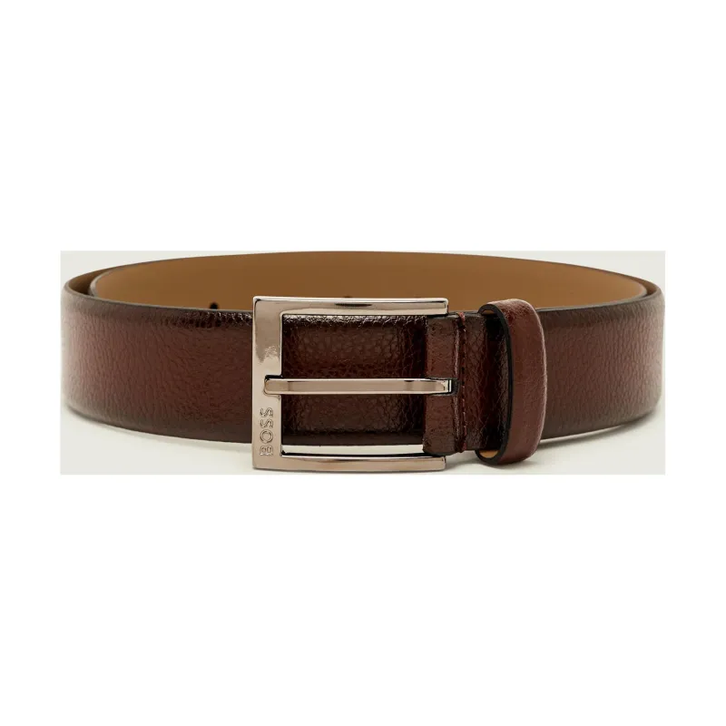 BOSS BLACK Skórzany pasek Elloy-Gr_Sz35