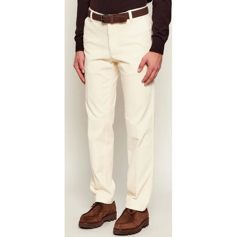 BOSS BLACK Spodnie chino C-Kent | Straight fit | sztruks