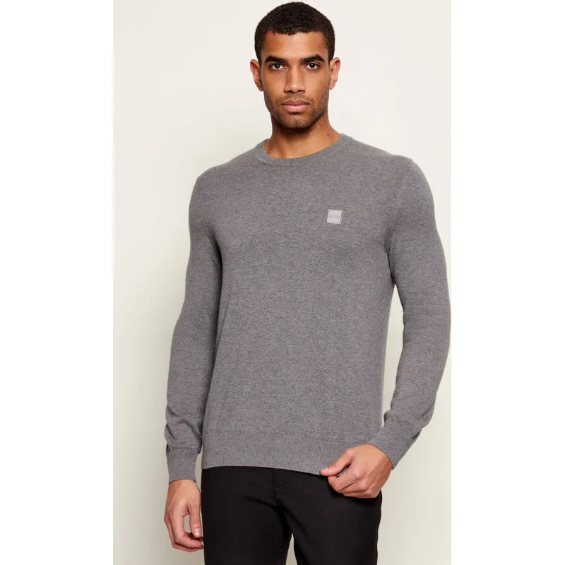 BOSS ORANGE Sweter Kanovano_S | Regular Fit | z dodatkiem kaszmiru