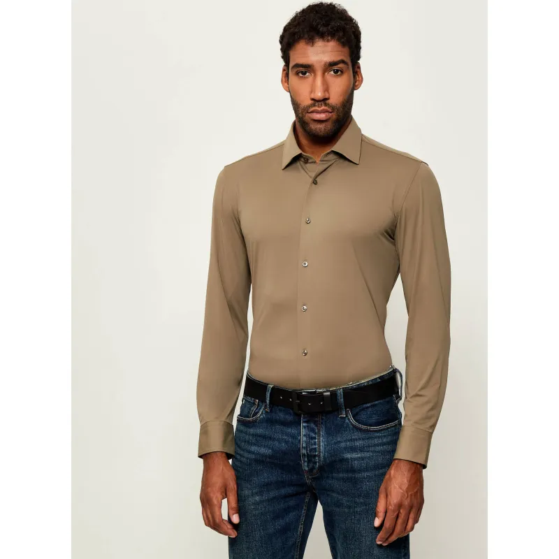 BOSS BLACK Koszula P-HANK-kent-C1-222 | Slim Fit