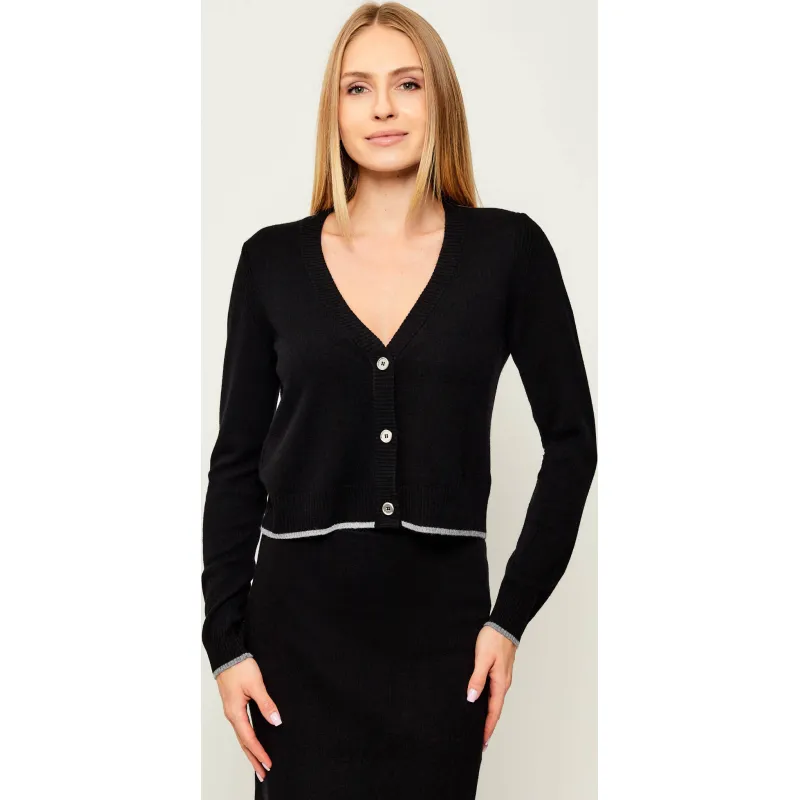 Pinko Wełniany kardigan STROMBOLI | Regular Fit | z dodatkiem kaszmiru