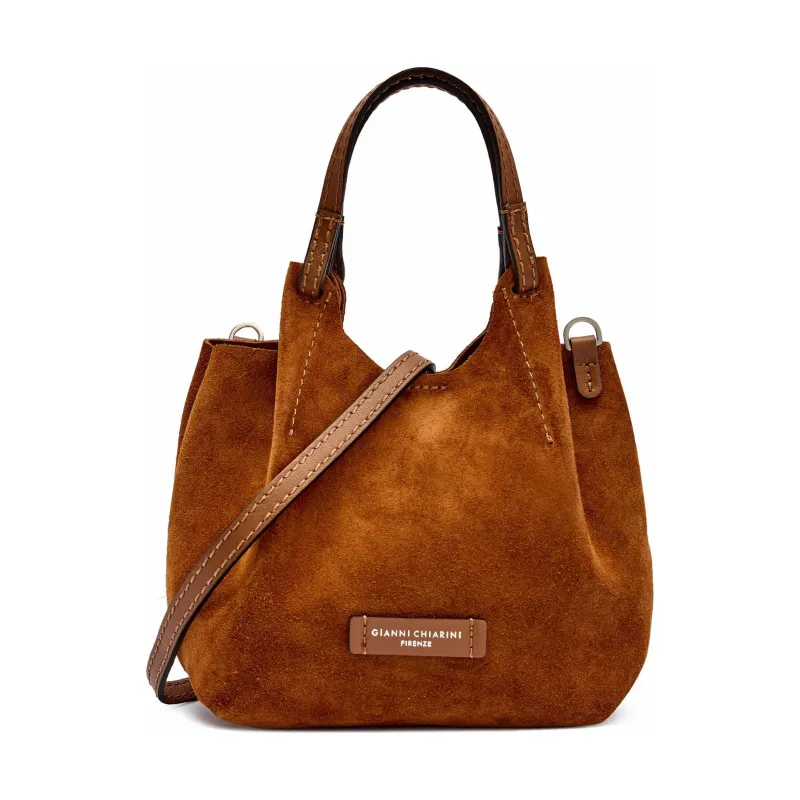 GIANNI CHIARINI Torebka na ramię DUA zamsz