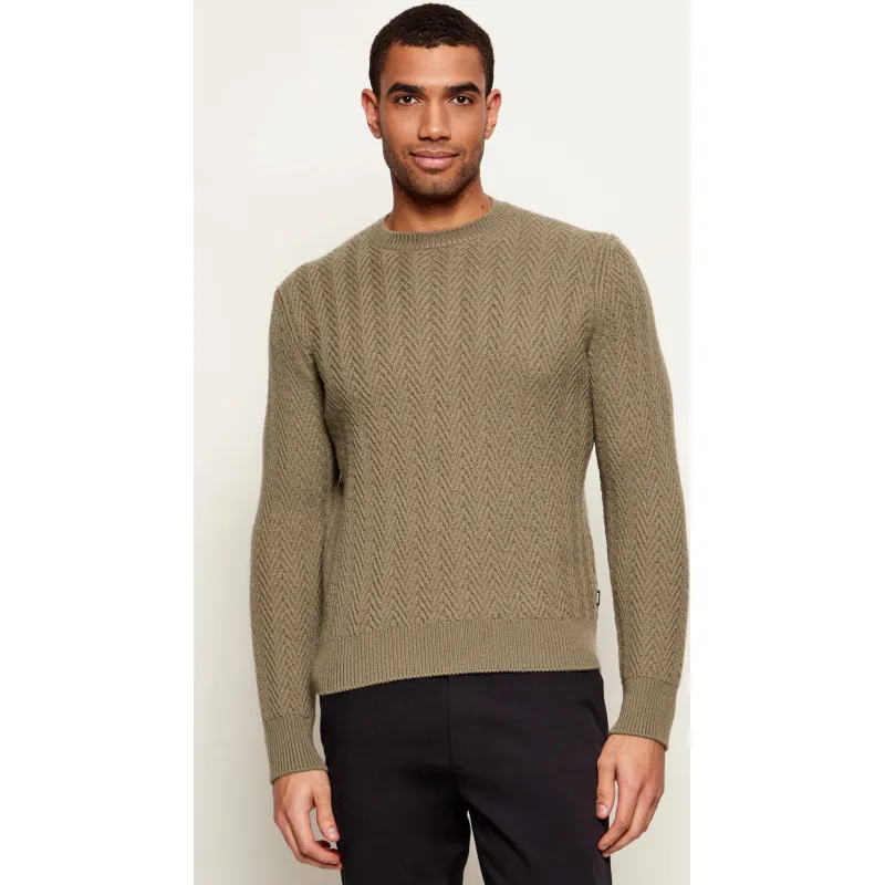 BOSS BLACK Wełniany sweter H-Hitalo | Regular Fit