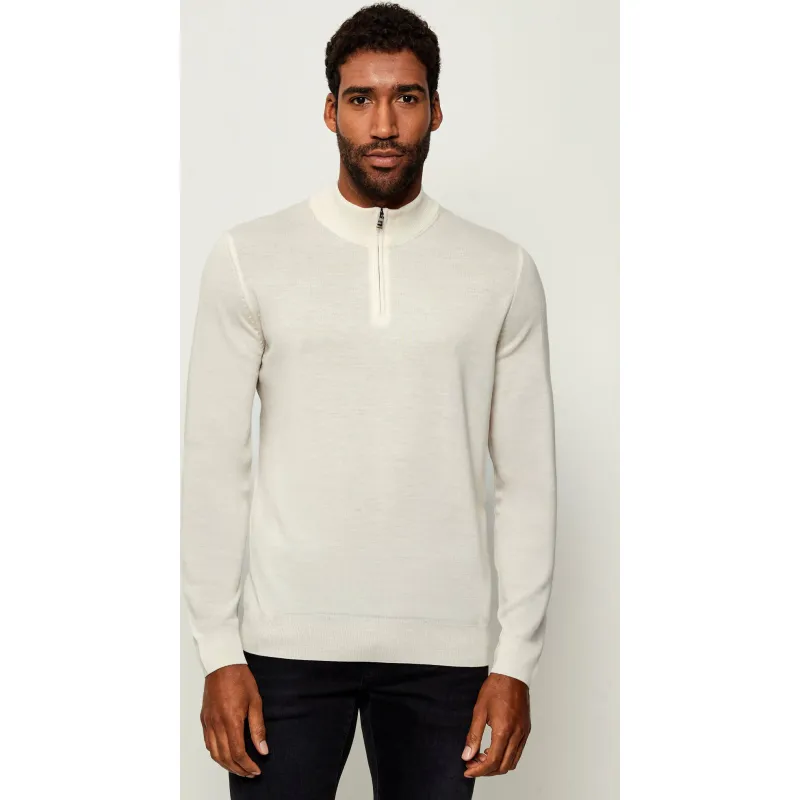 BOSS BLACK Wełniany sweter Ebenji | Regular Fit