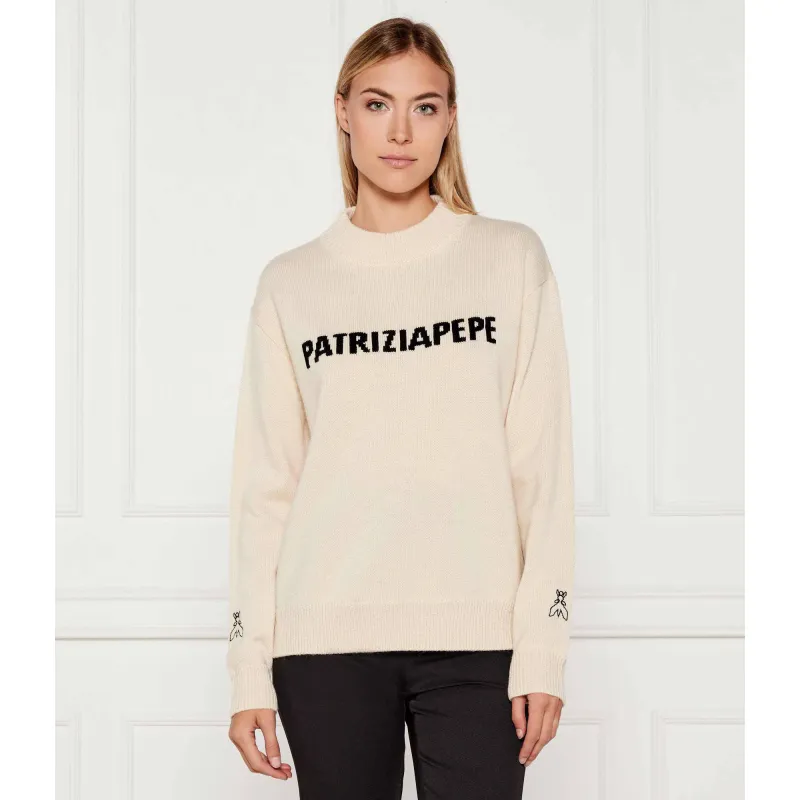 Patrizia Pepe Sweter | Relaxed fit | z dodatkiem wełny