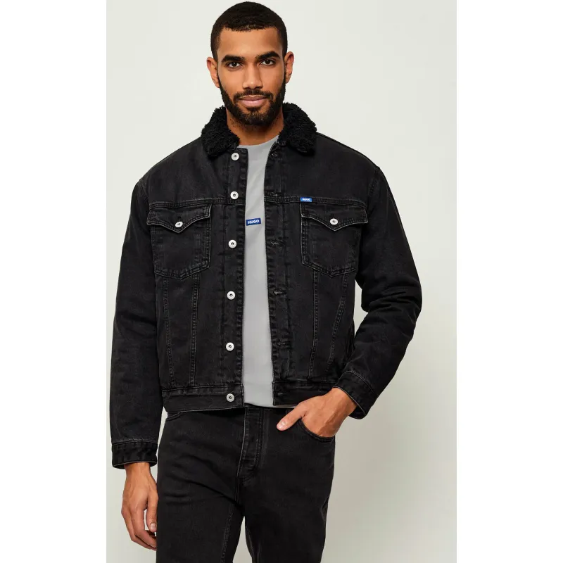 Hugo Blue Jeansowa kurtka Dex/1 | Regular Fit