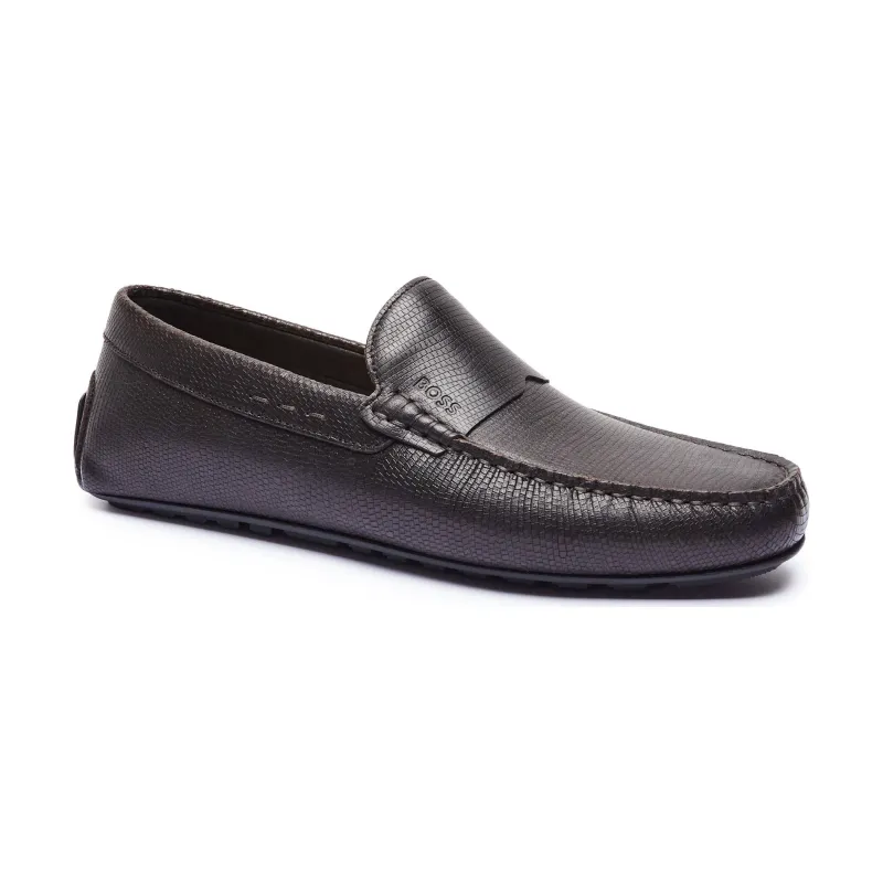 BOSS BLACK Skórzane mokasyny Noel_Mocc_prw