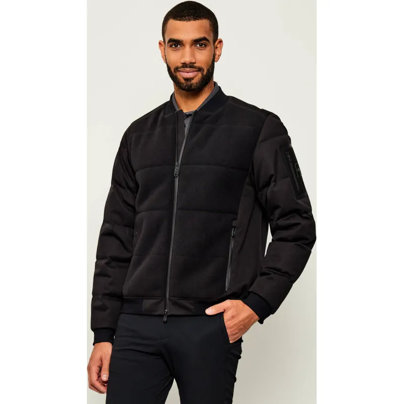 BOSS GREEN Puchowa kurtka bomber OW_Hole19 | Regular Fit