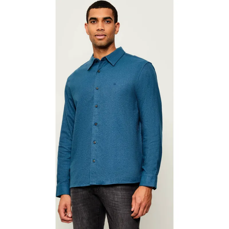 Calvin Klein Koszula MELANGE | Regular Fit