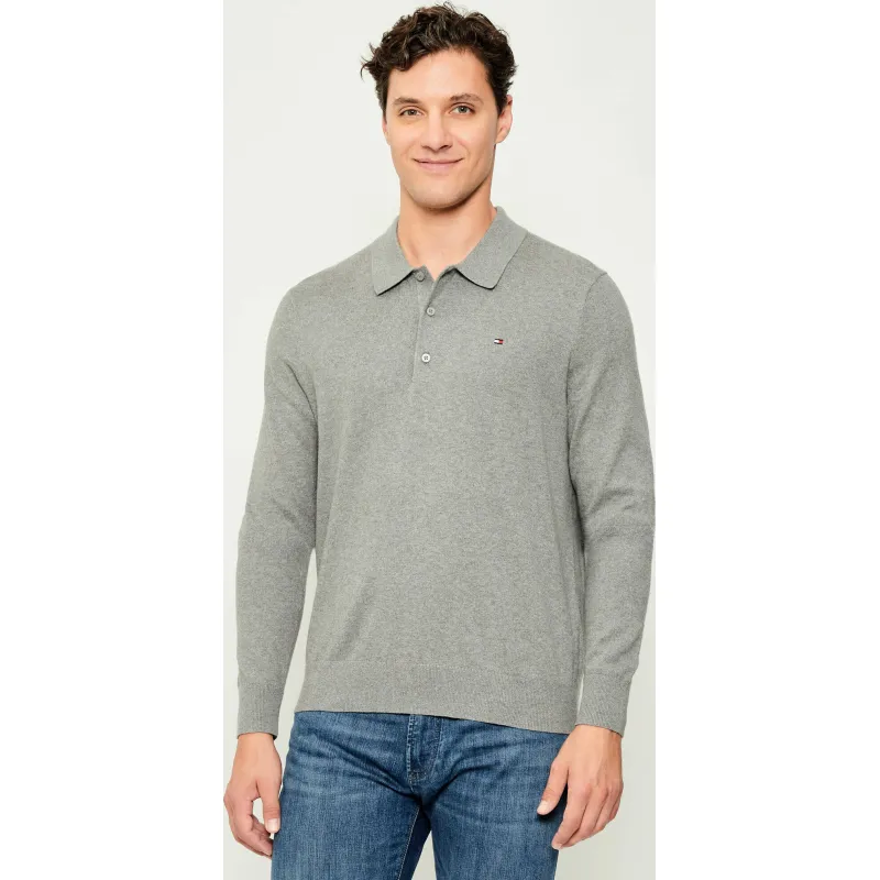 Tommy Hilfiger Polo | Regular Fit | z dodatkiem kaszmiru