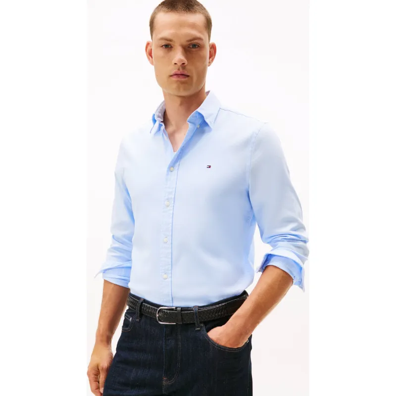 Tommy Hilfiger Koszula DOBBY | Slim Fit