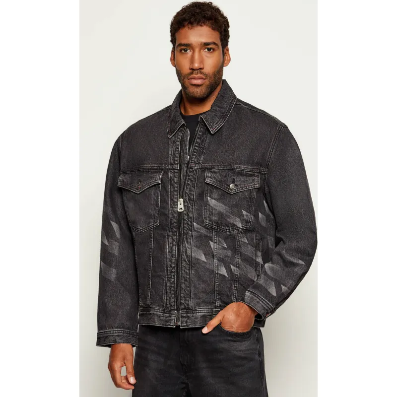 HUGO Jeansowa kurtka HUGO x Racing Bulls Regular Fit