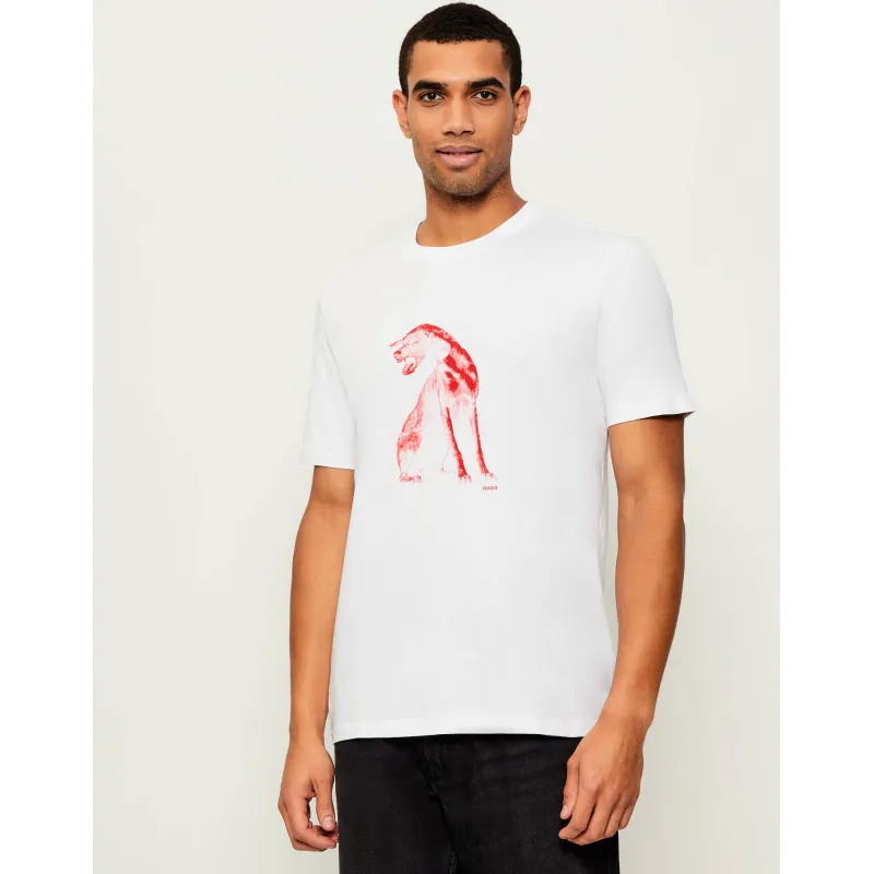 HUGO T-shirt Didug | Regular Fit