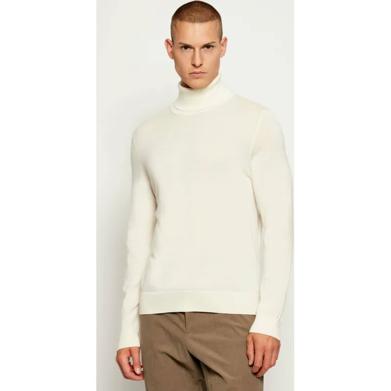 BOSS BLACK Kaszmirowy golf Hernando | Boss x Beckham | Regular Fit